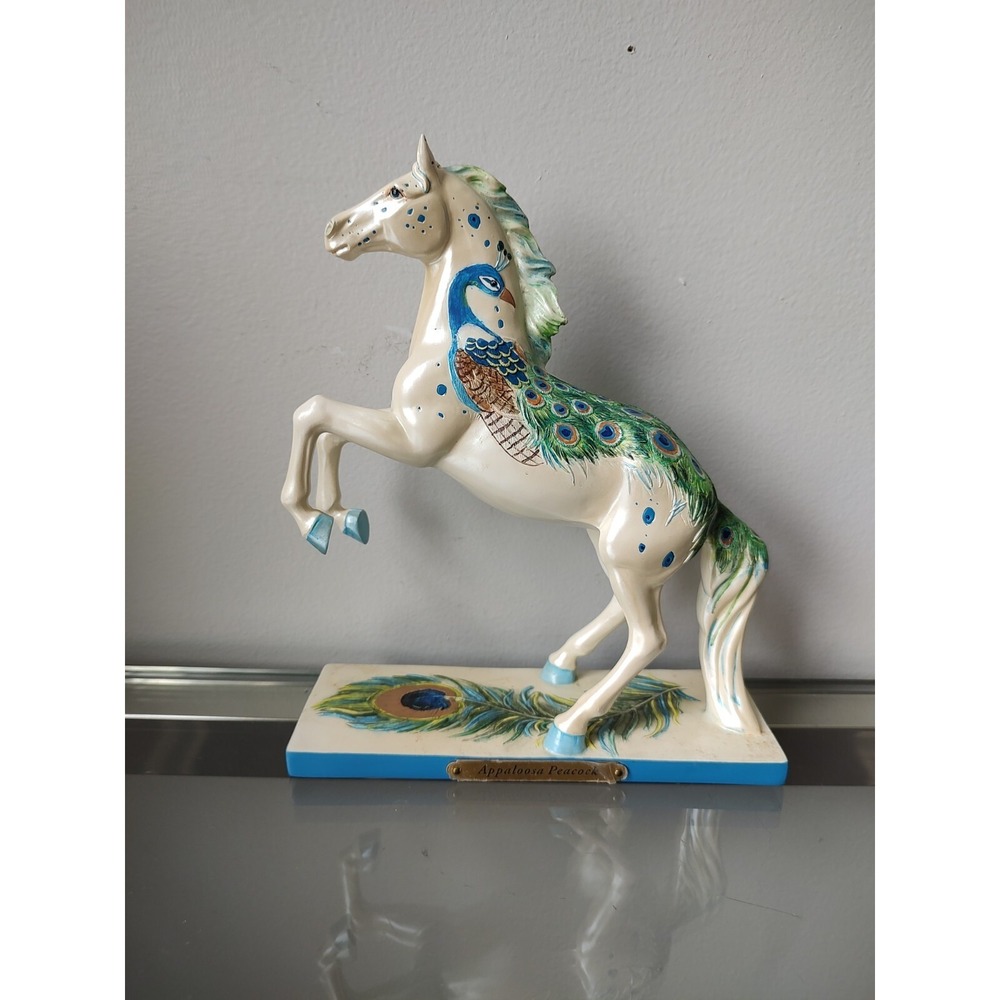 Enesco Trail of Painted Ponies 1E Appaloosa Peacock
